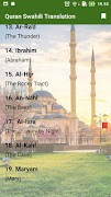 Quran - Swahili Translation captura de pantalla 7