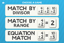 Division Flashcard Match Games screenshot 2