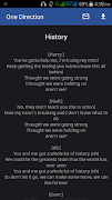 1D Lyrics اسکرین شاٹ 2