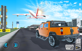 Flying Car Crash Simulator captura de pantalla 2