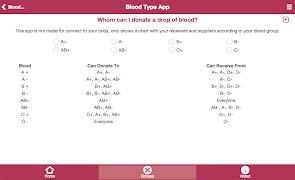 Blood Type App screenshot 5