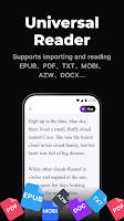 Readin: E-Book Reader & TTS ảnh chụp màn hình 1
