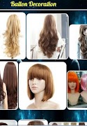 Desain rambut palsu poster