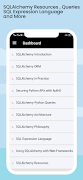Learn SQLAlchemy- Python Query تصوير الشاشة 2