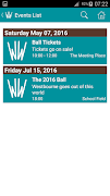 برنامه‌نما Westbourne Weekend عکس از صفحه