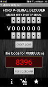 V-Serial Radio Code Decoder screenshot 2