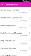 Love Messages screenshot 1