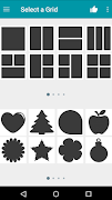 برنامه‌نما Grid Quick Collage Maker عکس از صفحه
