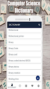 Computer Science Dictionary captura de pantalla 7