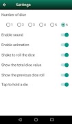برنامه‌نما Dice Plus عکس از صفحه