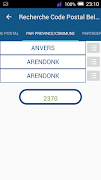 Code Postal Belge Screenshot 6
