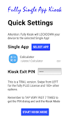 Fully Single App Kiosk poster