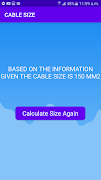 Cable Size Calculator скриншот 3