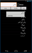 Sindhi Urdu Dictionary تصوير الشاشة 1