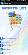 پوستر Shopping List