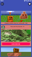 Copper Golem mod for minecraft تصوير الشاشة 1
