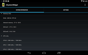 ASystemWidget Ekran Görüntüsü 5