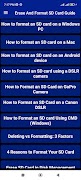 Erase And Format SD Card Guide captura de pantalla 2