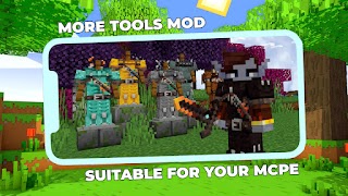 More Tools Mod for Minecraft Ekran Görüntüsü 3