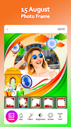 15 August Photo Frame Affiche