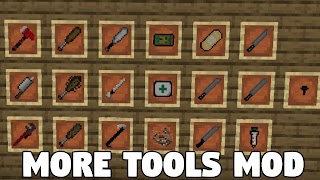 More Tool Mod for Minecraft PE Ekran Görüntüsü 2