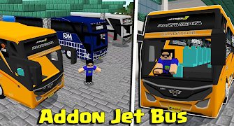 Bus Telolet Mod Minecraft poster