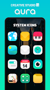 Aura Icon Pack পোস্টার