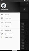 برنامه‌نما Audio Recorder عکس از صفحه