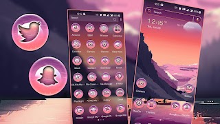 Sunrise Drawing Theme screenshot 4