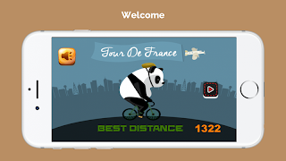 پوستر Biker Panda