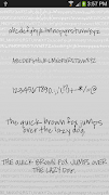 Handwritten Font Message Maker الملصق