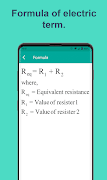 Electrical Master - Dictionary, Calculator imagem de tela 5
