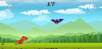 Little Dino Runner Trex Game poster