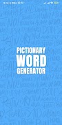 Pictionary Word Generator 포스터