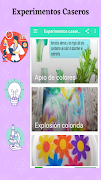 1 Schermata Experimentos  Caseros