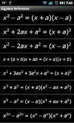 Algebra Reference скриншот 2