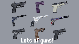 Pistol simulator 3D الملصق