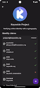 Keyoxide screenshot 1