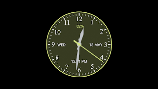 Analog Clock Wallpaper скриншот 7