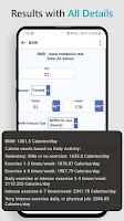 برنامه‌نما BMR Calculator for Weight Loss عکس از صفحه