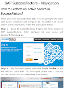 3 Schermata Learn SAP Sucessfactors