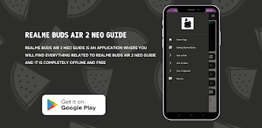 Realme Buds Air 2 Neo Guide โปสเตอร์
