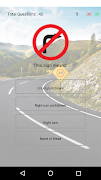 Poster Driving theory test - Traffic