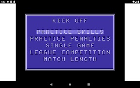 Kick Off C64 Screenshot 6