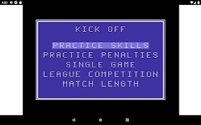 Kick Off C64 screenshot 6