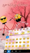 Pinkspring कीबोर्ड थीम स्क्रीनशॉट 3