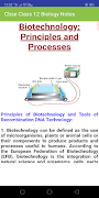 1 Schermata Class 12 Biology Notes & Study