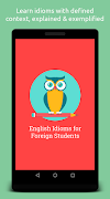 English Idioms for Foreign Stu ポスター