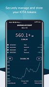 برنامه‌نما IOTA Trinity Wallet عکس از صفحه