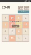 노잼게임 2048 اسکرین شاٹ 1